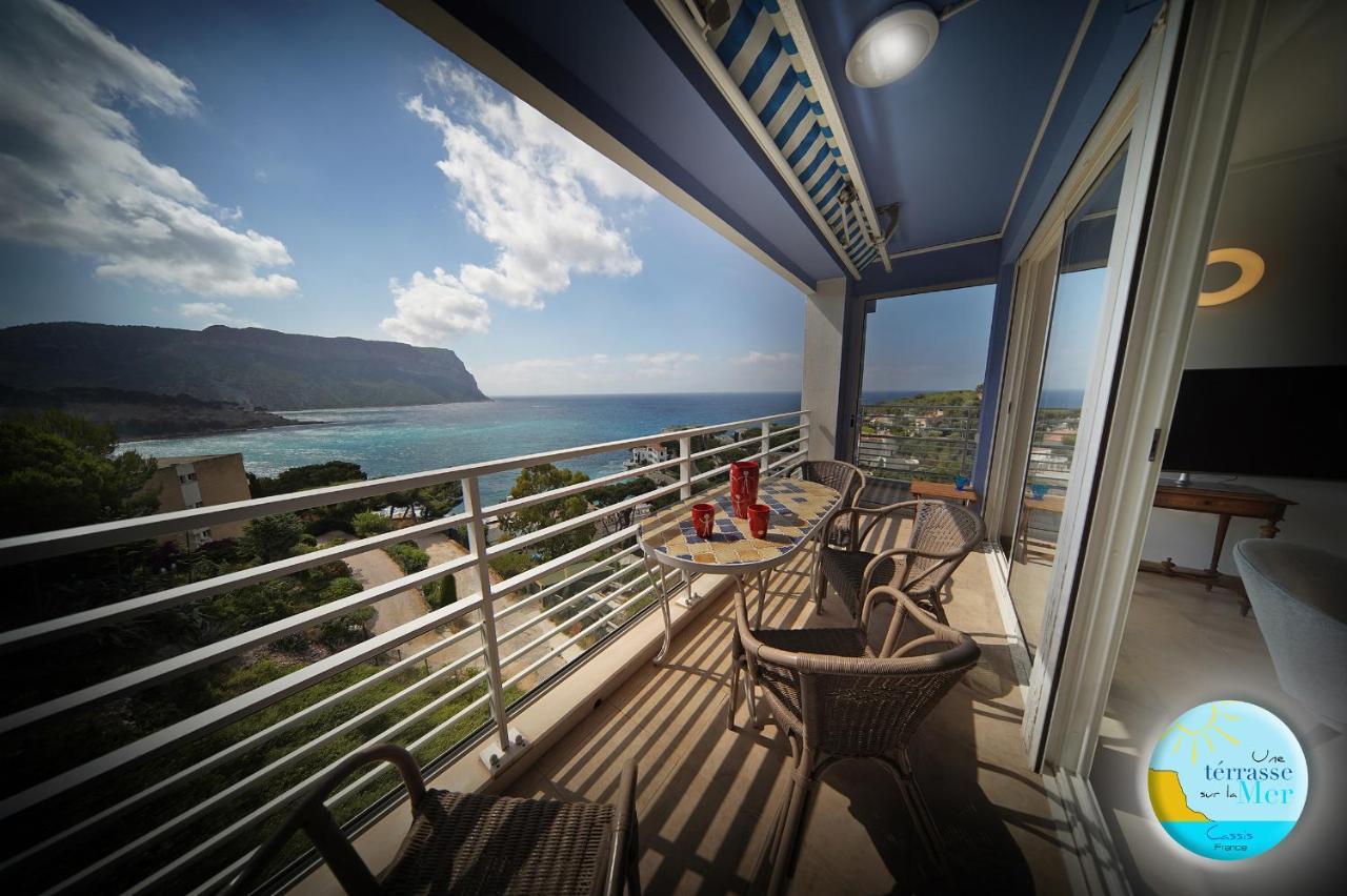 Une Terrasse Sur La Mer 3 Pers 2 Chambres Vue Mer Cassis Kültér fotó