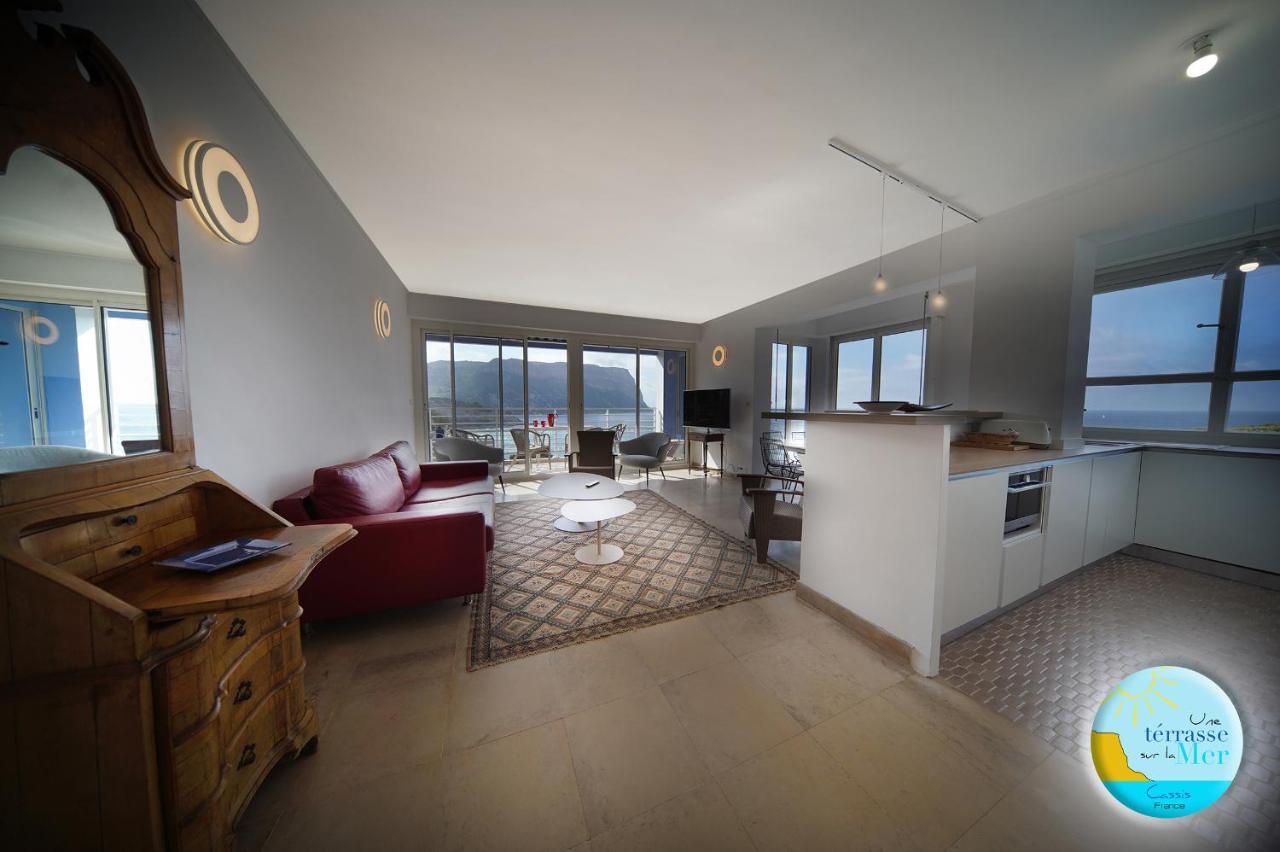 Une Terrasse Sur La Mer 3 Pers 2 Chambres Vue Mer Cassis Kültér fotó