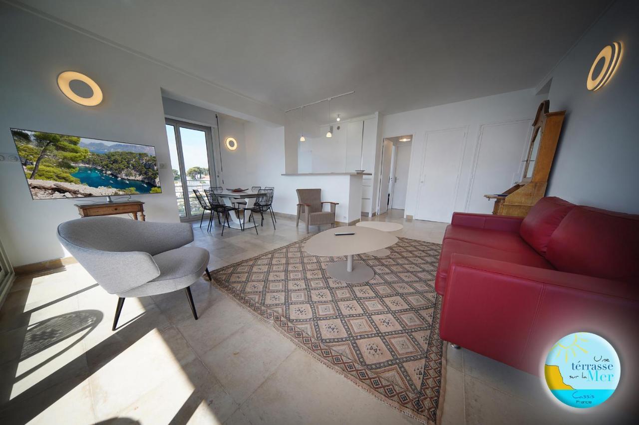 Une Terrasse Sur La Mer 3 Pers 2 Chambres Vue Mer Cassis Kültér fotó